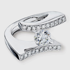 diamond ring TR 118